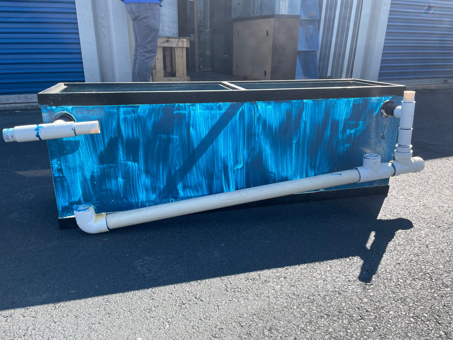 USED- 55 gallon drilled