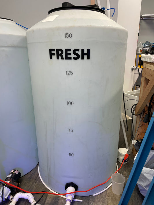 USED- 165 Gallon Water Vat