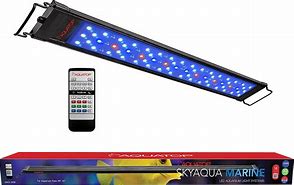 Aquatop SkyAqua Marine LED Aquarium Light 30-36" W/ Remote