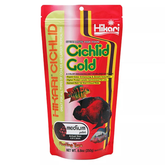 Hikari Cichlid Gold Medium 8.8oz