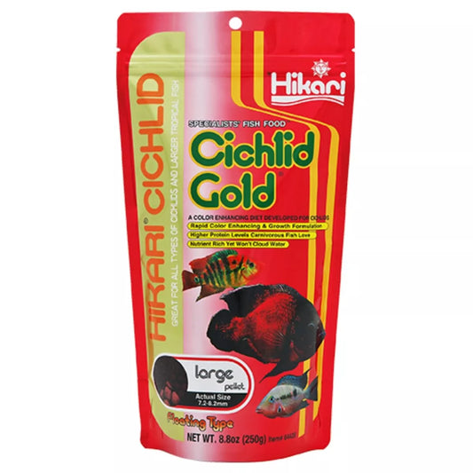 Hikari Cichlid Gold 8.8oz - Large Pellet