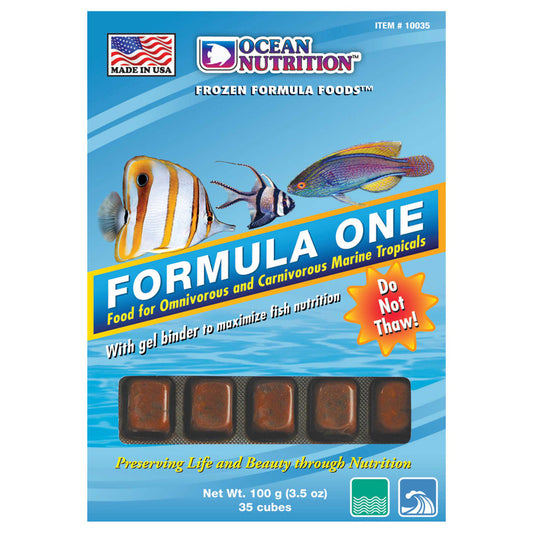 Ocean Nutrition Frozen Formula One Cubes 3.5 oz