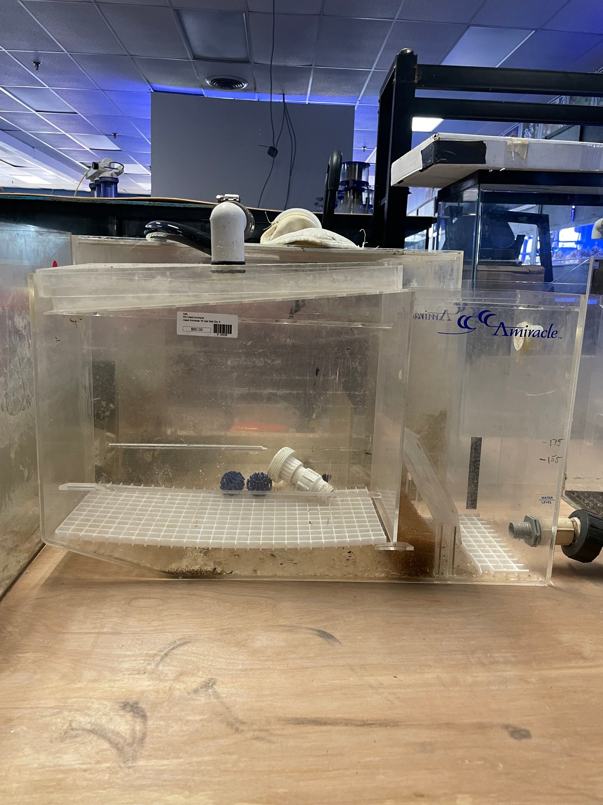 USED- Amiracle 75 Gal Wet Dry Sump – Richmond Aquarium