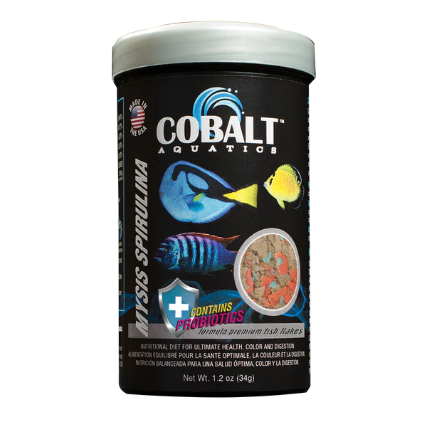 Cobalt Mysis Spirulina Flake 1.2z