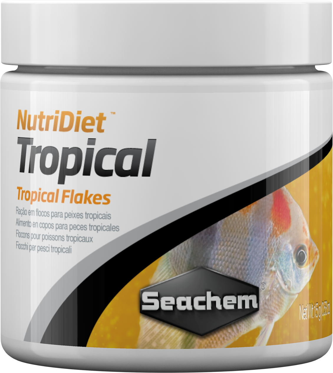 Seachem NutriDiet Tropical Flakes w/Probiotics 15g