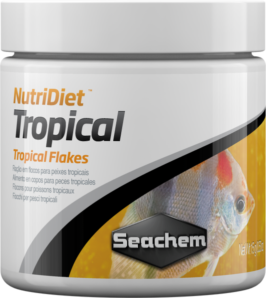 Seachem NutriDiet Tropical Flakes w/Probiotics 15g