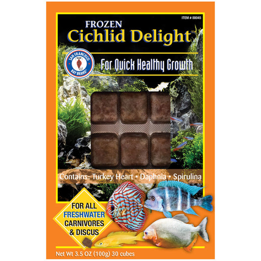 SF Cichlid Delight Cubes 3.5oz