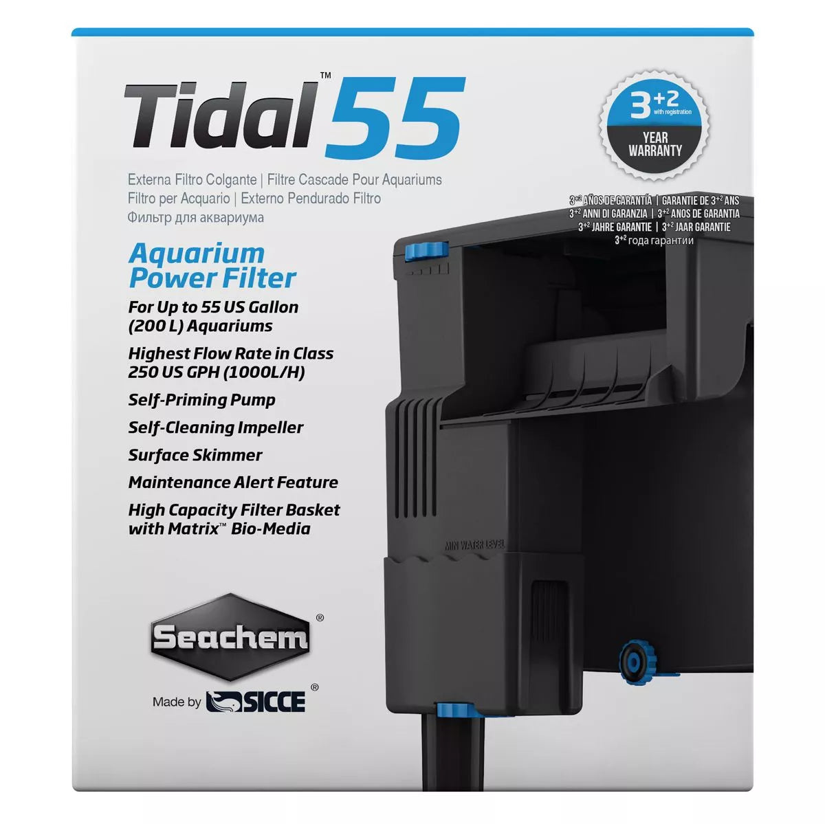 SeaChem Tidal Filter 55