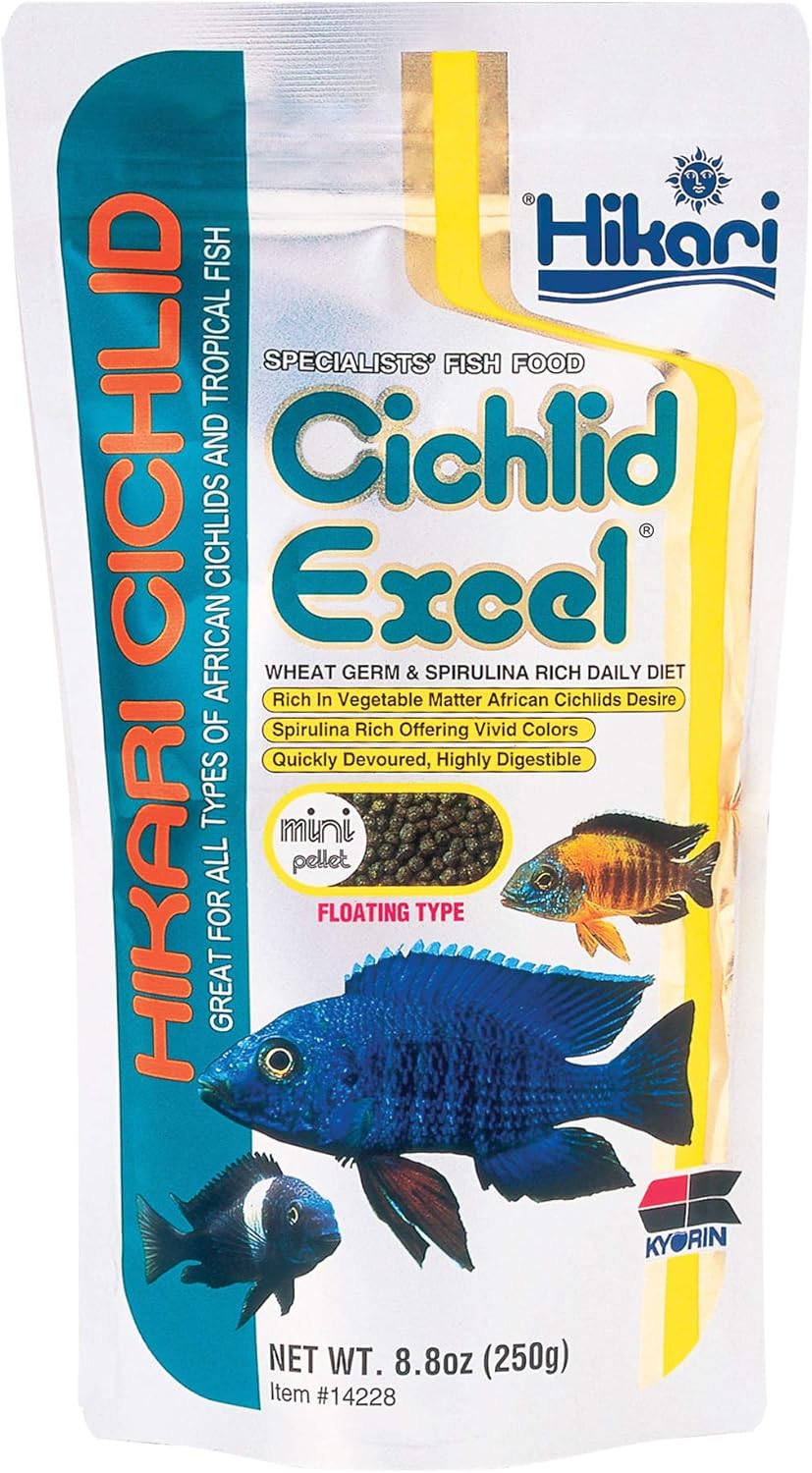 Hikari Cichlid Excel 8.8z - Mini Pellet