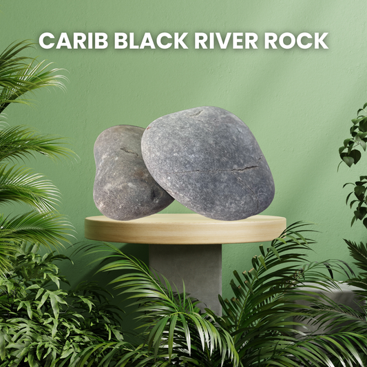 Carib Black River Rock Per Pound