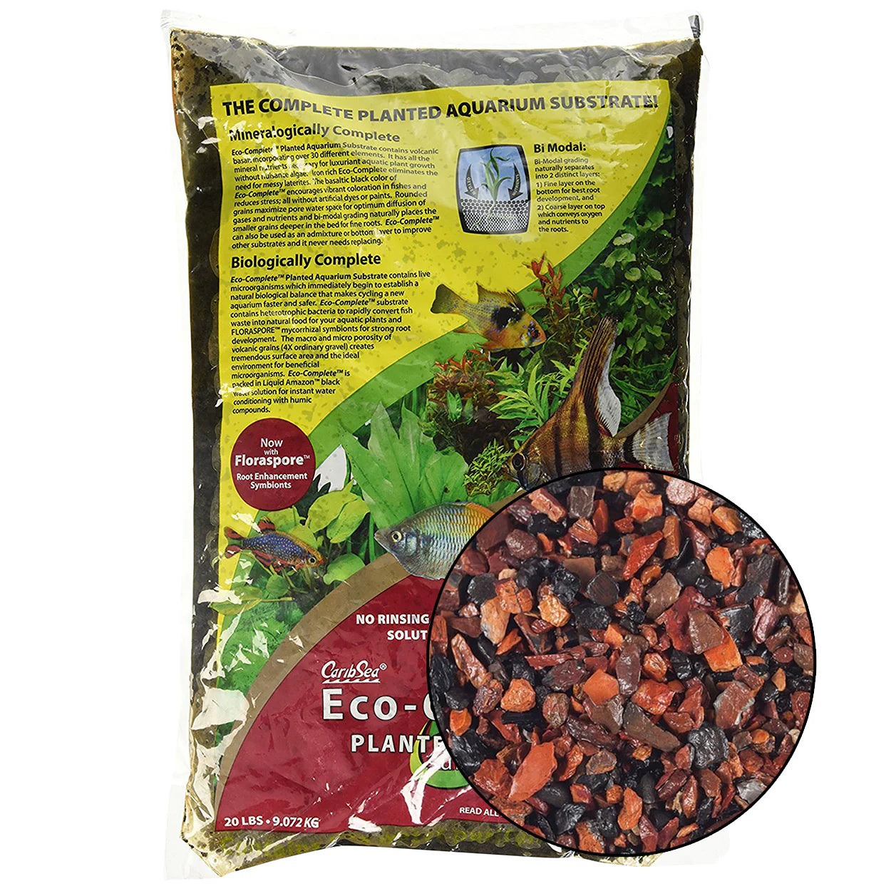 Carib Eco-Complete Planted Aquarium Red