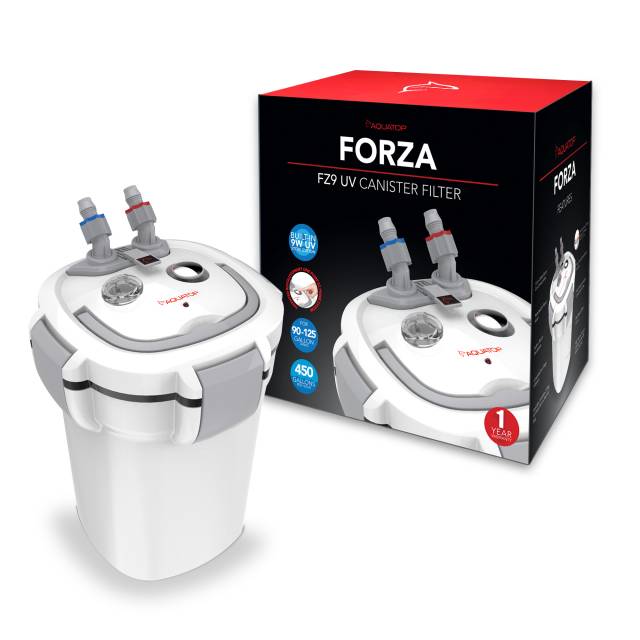 AQUATOP FORZA 9 Canister Filter with 9W UV