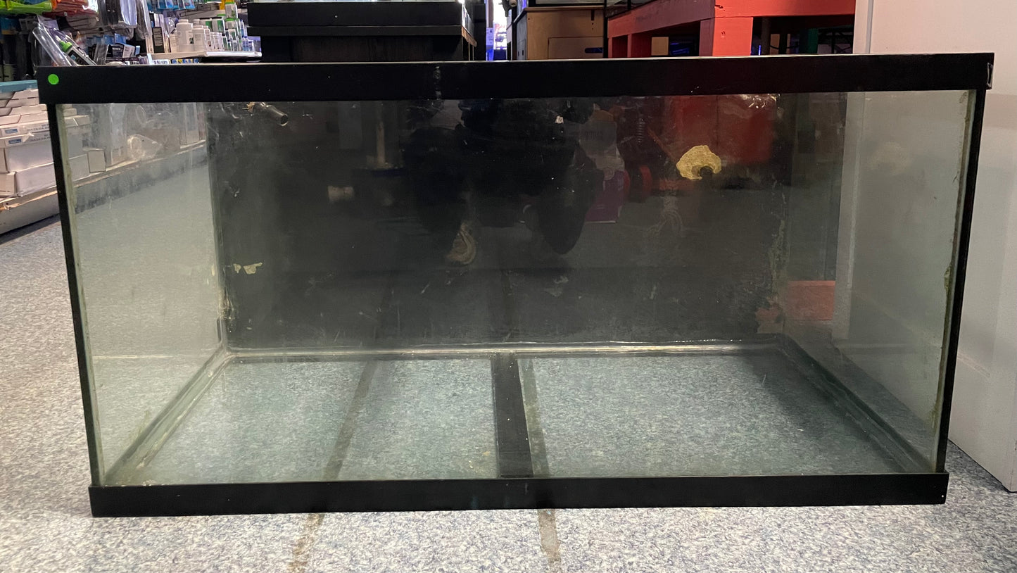 USED - 120 Gallon Aquarium W/ External Overflow