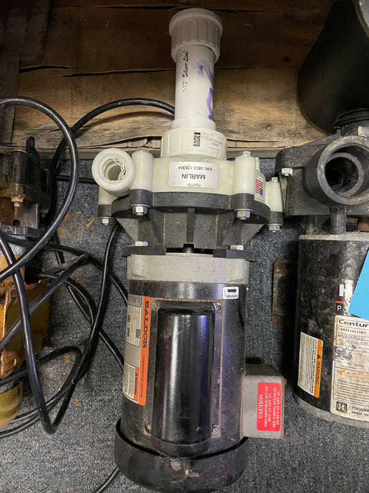 USED-  External Pump,  Baldor Commercial Motor