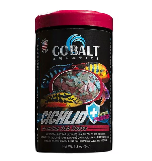 Cobalt Cichlid Flake Food 1.2z