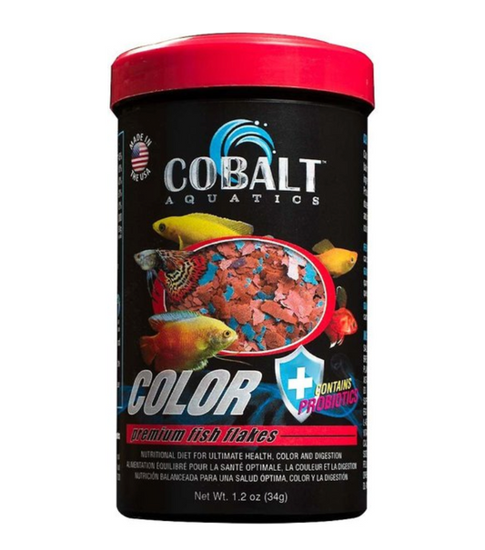 Cobalt Color Premium Fish Flake 1.2oz