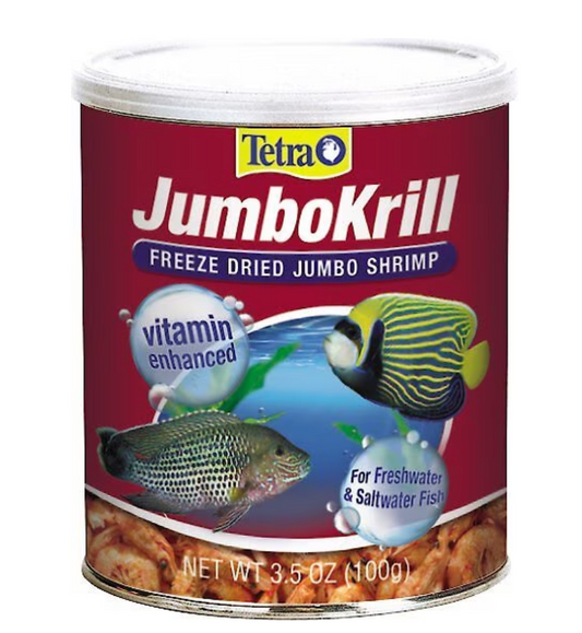 Tetra Freeze Dried Jumbo Shrimp 3.5oz