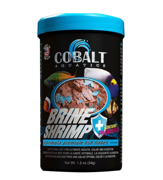 Cobalt Brine Shrimp Flake 1.2z