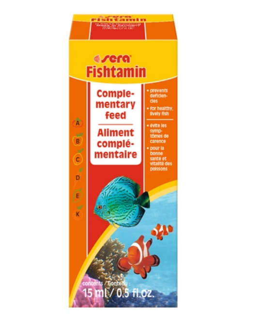 Sera Fishtamin 0.5oz