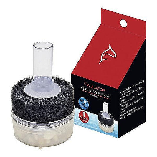 Aquatop Sponge Filter Up to 10gal