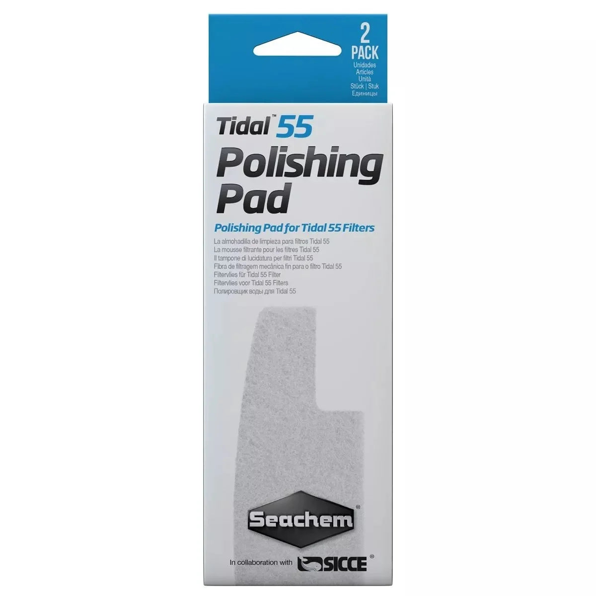 Seachem Tidal 55 Polish Pad 2pk