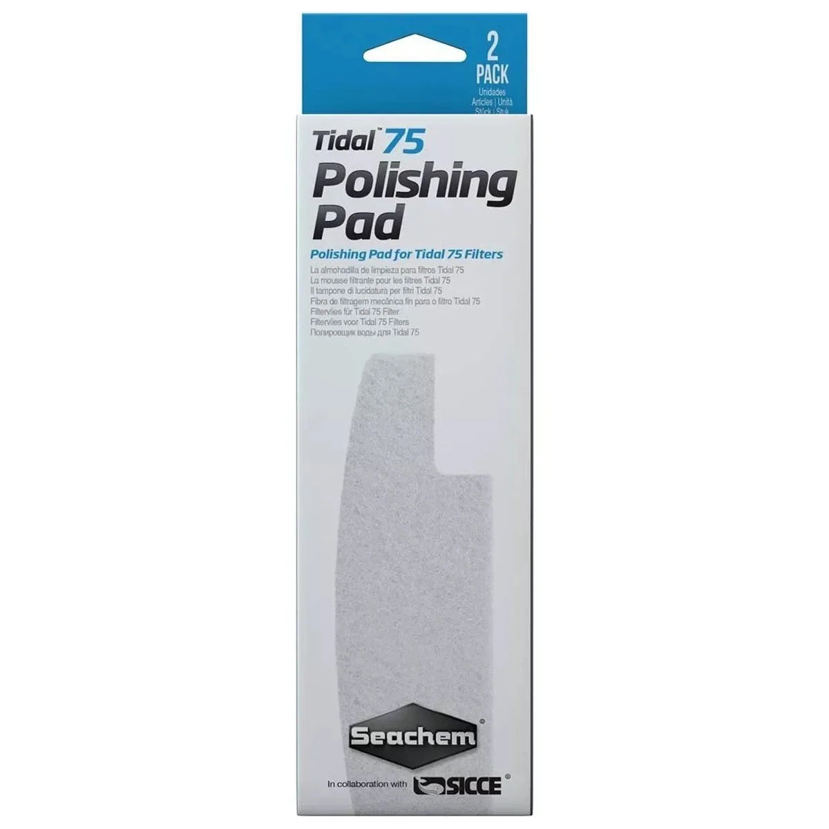 Seachem Tidal 75 Polishing Pad 2pk