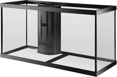 Aqueon 90gal Aquarium W/1 Megaflow & Marineland Monterey Cabinet Stand